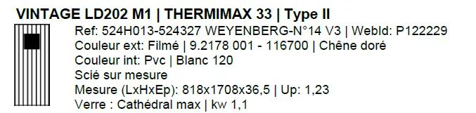 [MER 68] Panneau de porte